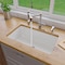 Alfi Brand White 30 inch x 18 inch Fireclay Undermount / Drop In Fireclay Kitchen Sink ABF3018UD-W - alternate 1